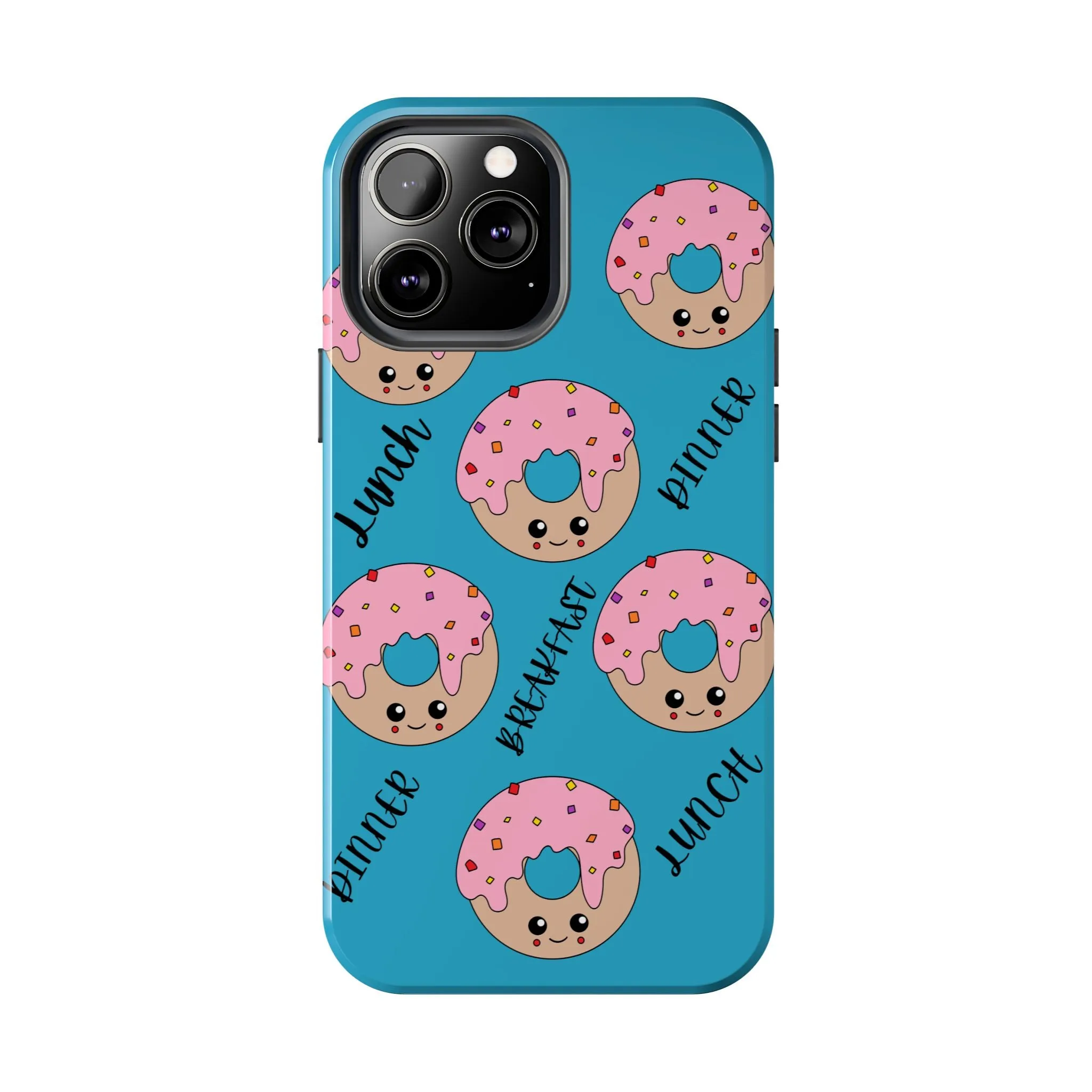 Pink Donut Tough Phone Cases