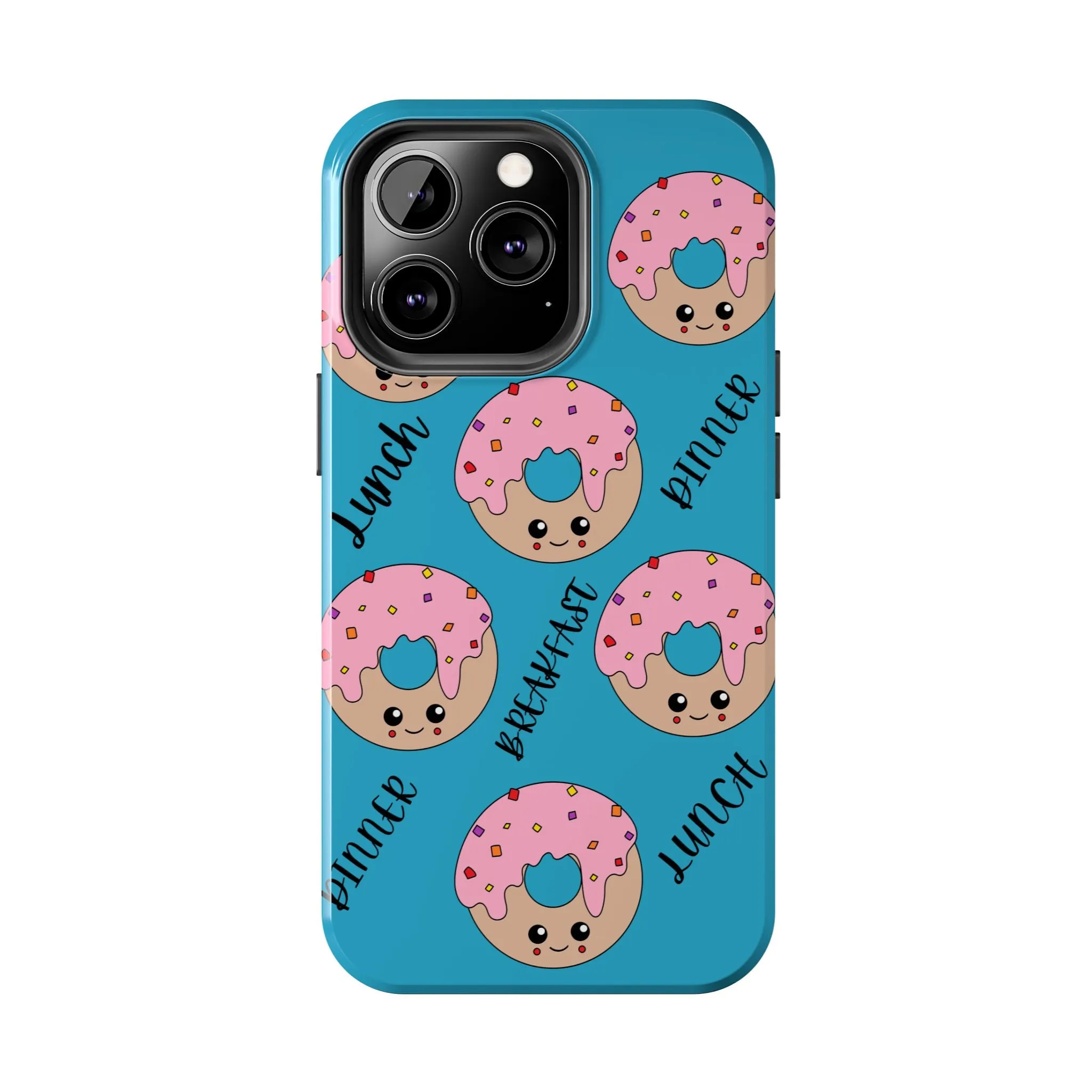 Pink Donut Tough Phone Cases