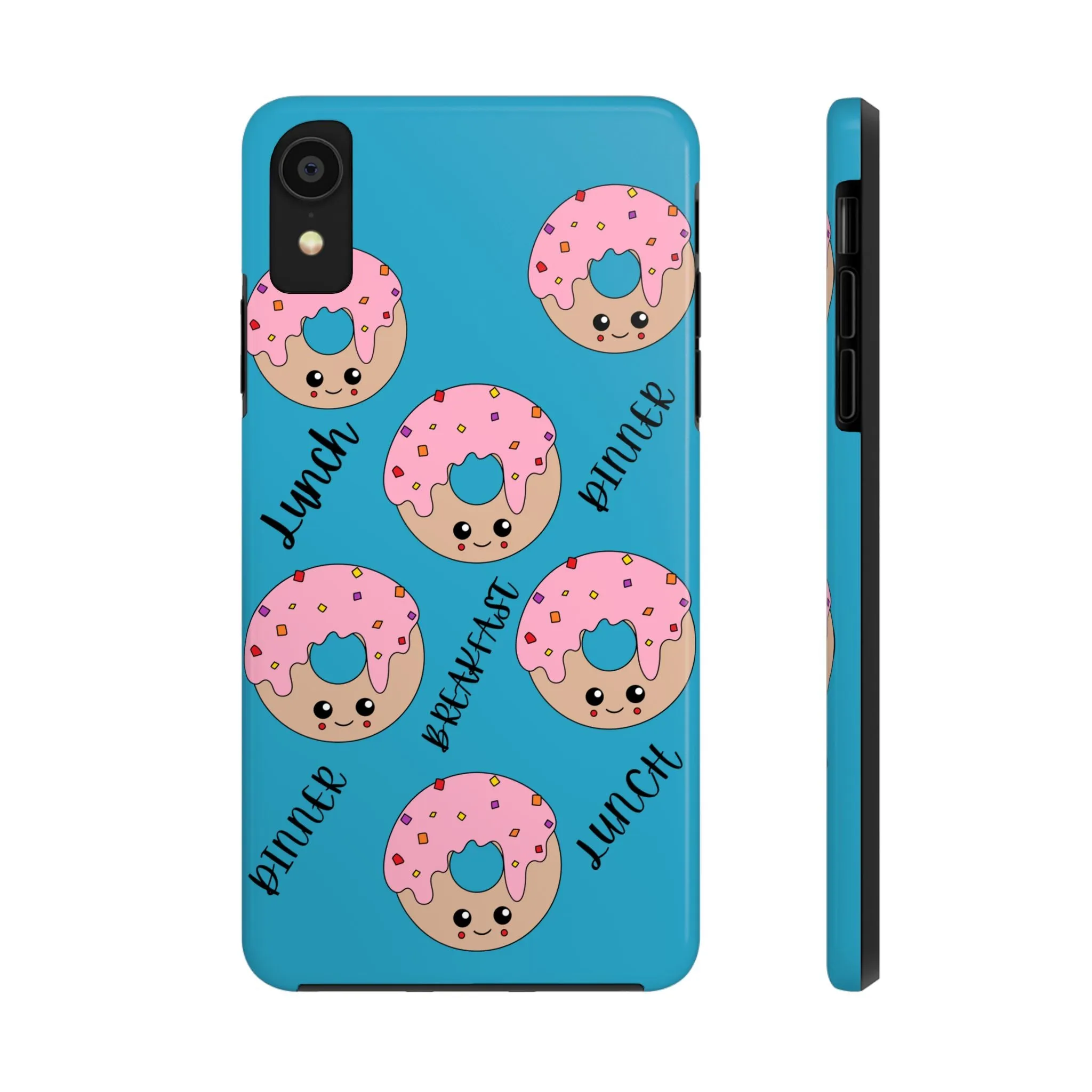 Pink Donut Tough Phone Cases