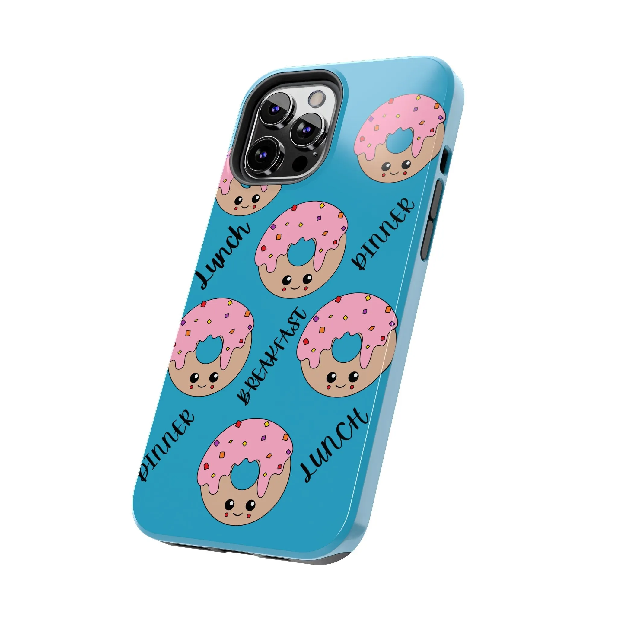 Pink Donut Tough Phone Cases