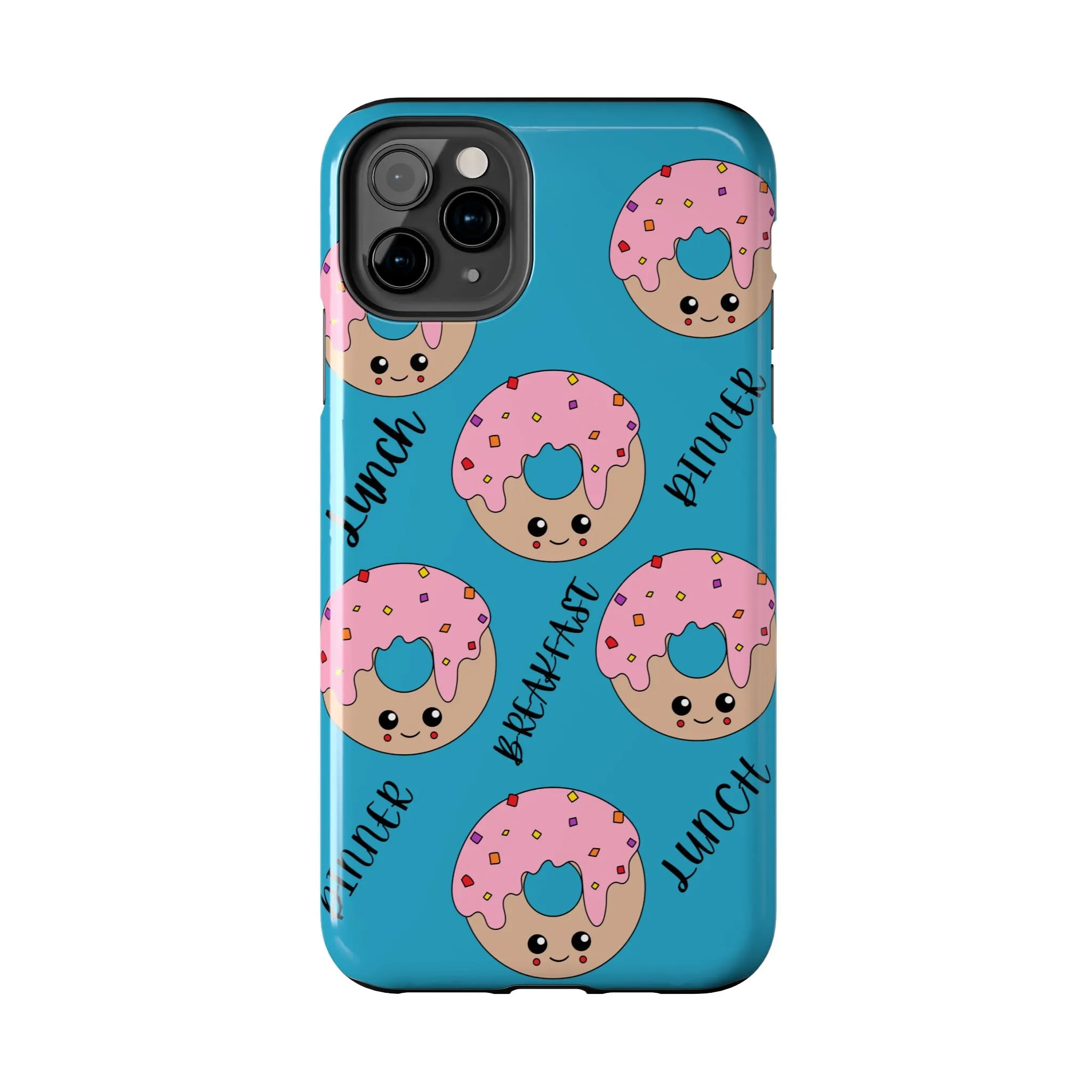 Pink Donut Tough Phone Cases