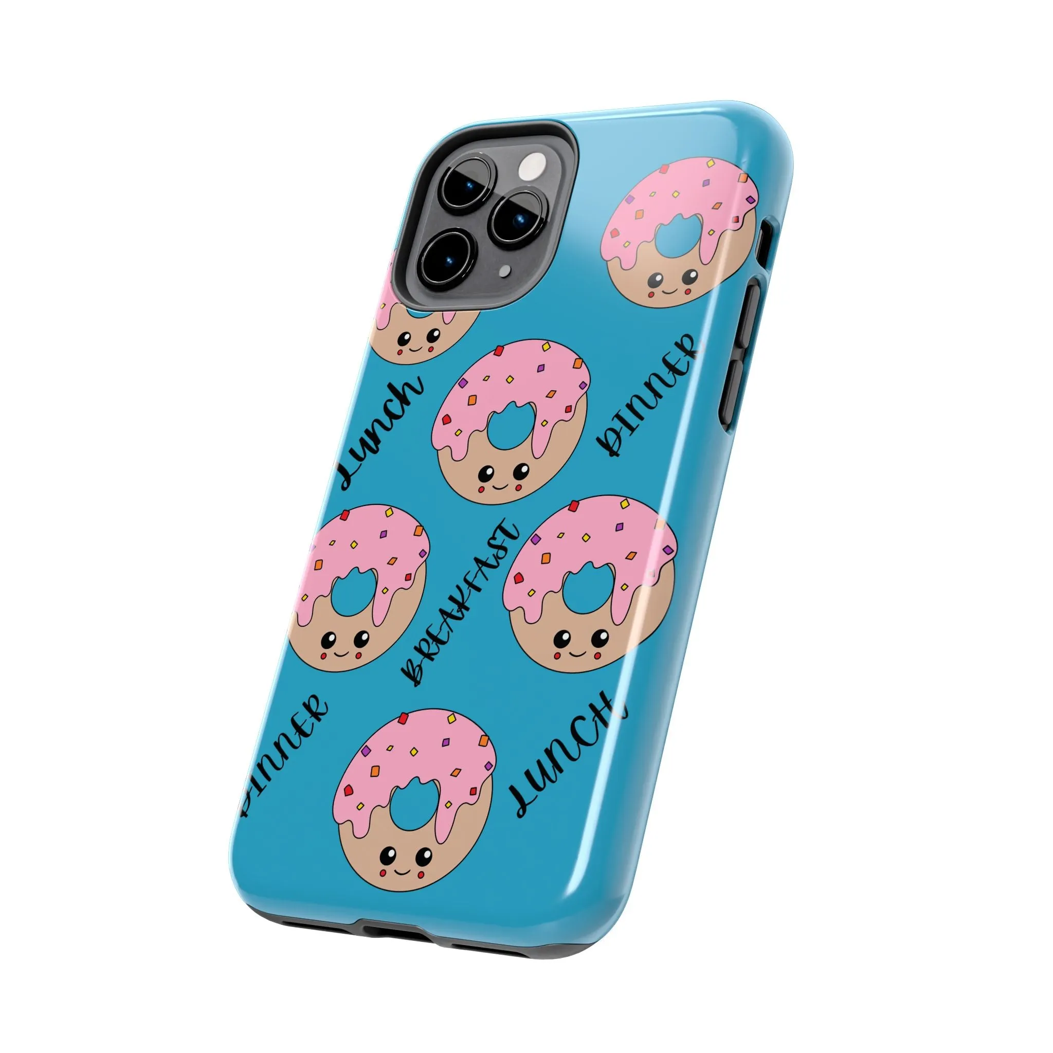 Pink Donut Tough Phone Cases