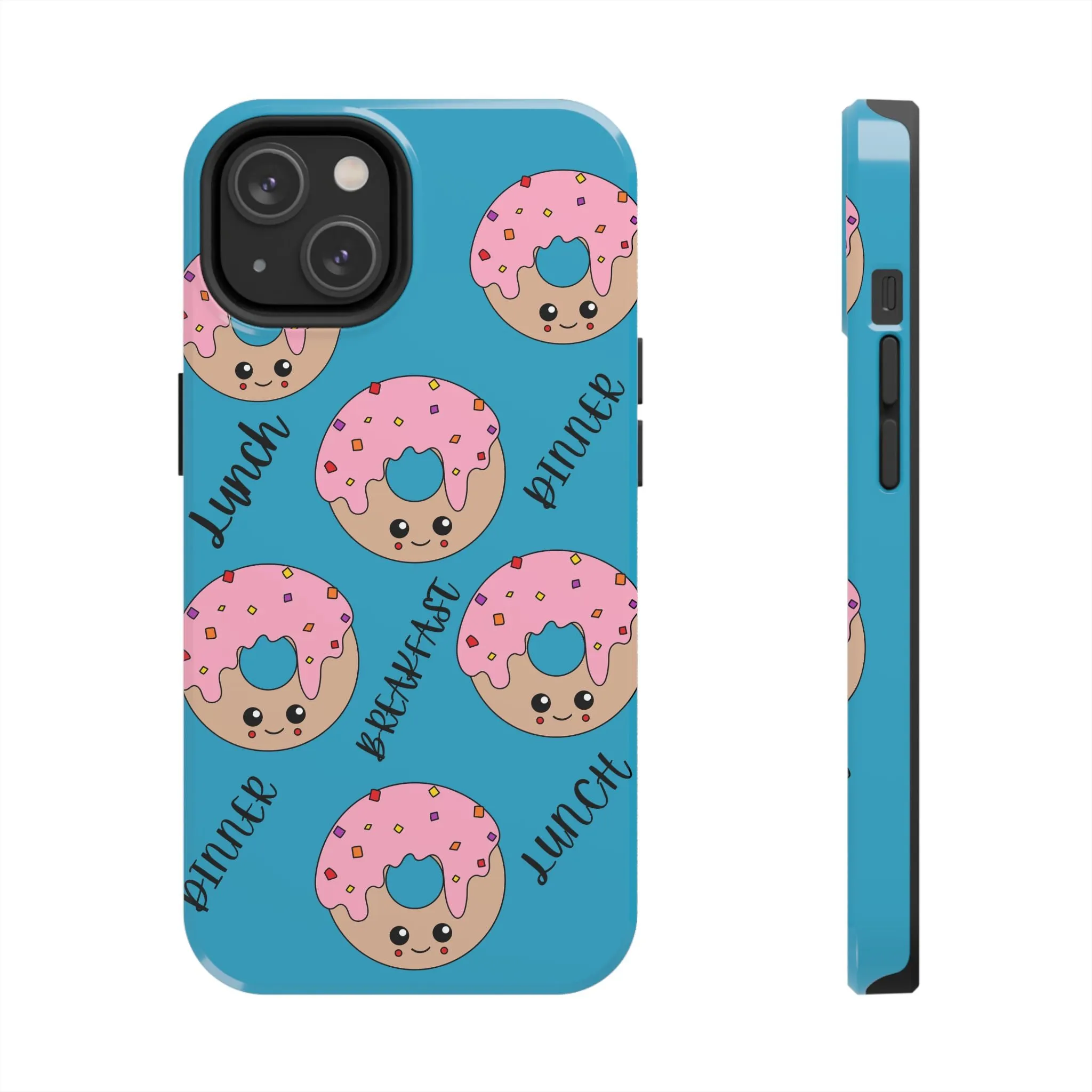 Pink Donut Tough Phone Cases