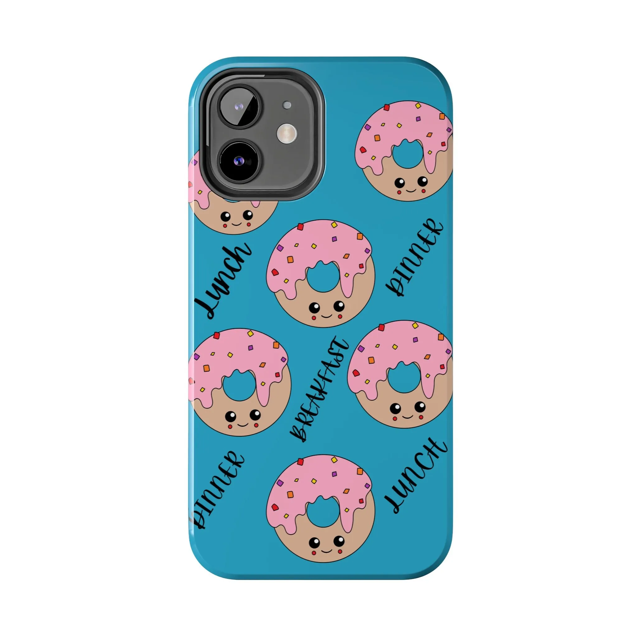 Pink Donut Tough Phone Cases