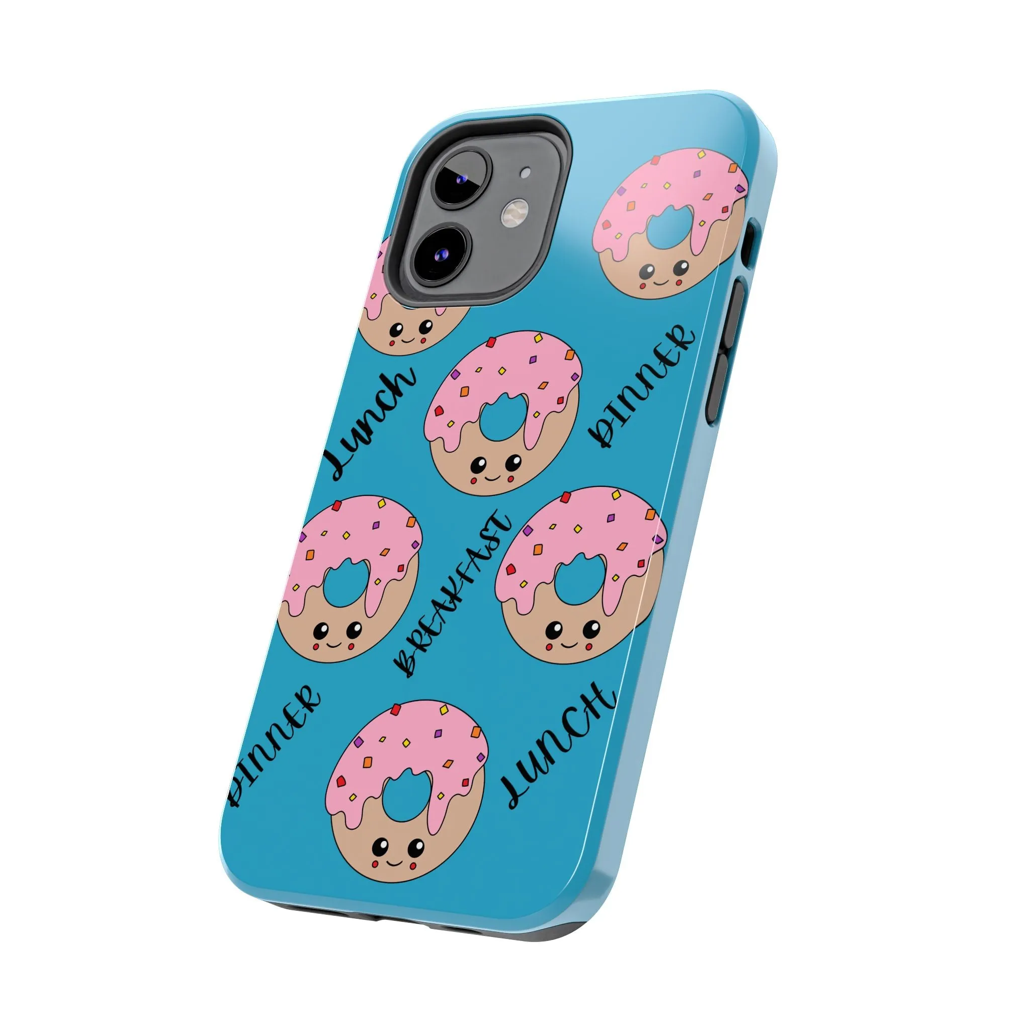 Pink Donut Tough Phone Cases