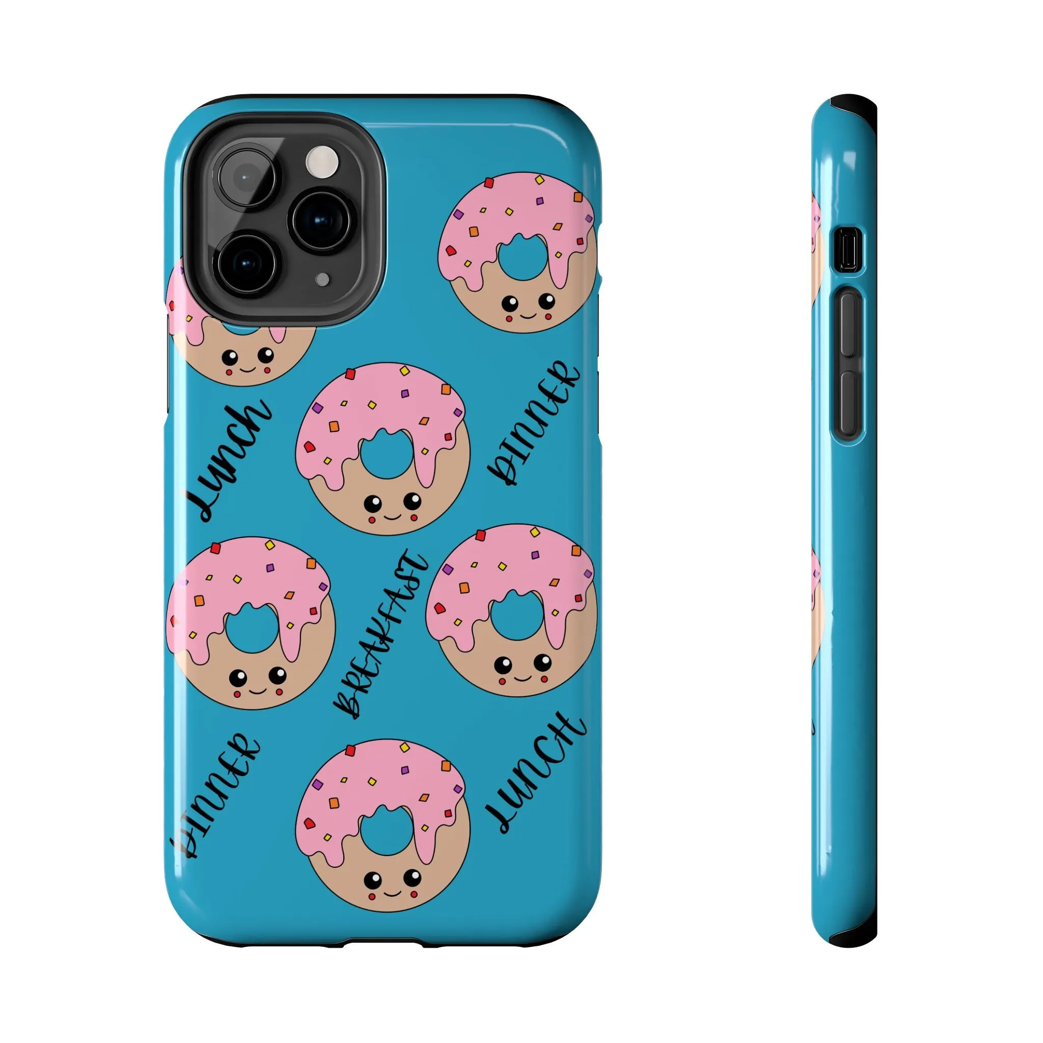 Pink Donut Tough Phone Cases