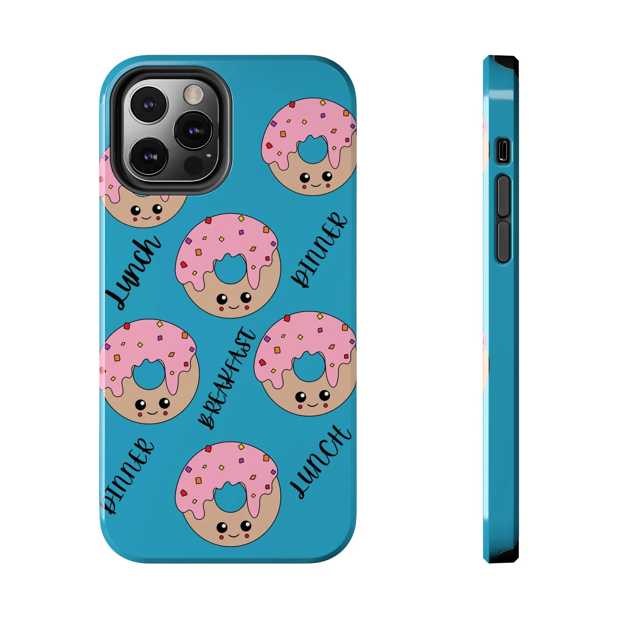 Pink Donut Tough Phone Cases