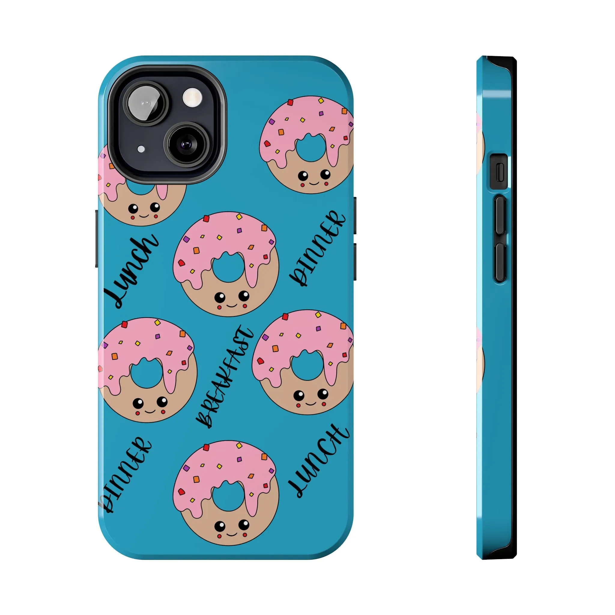 Pink Donut Tough Phone Cases