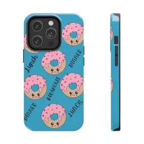 Pink Donut Tough Phone Cases