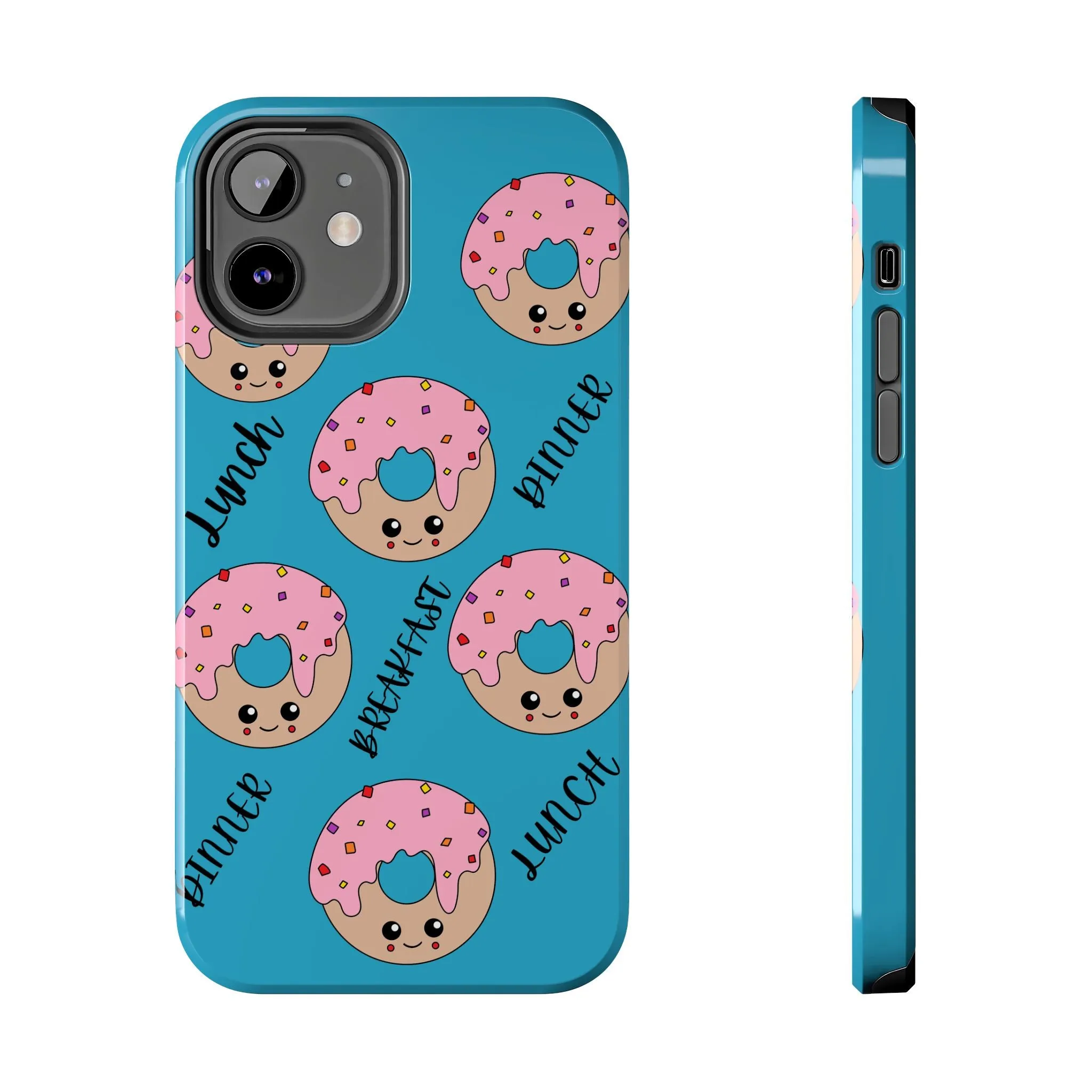 Pink Donut Tough Phone Cases