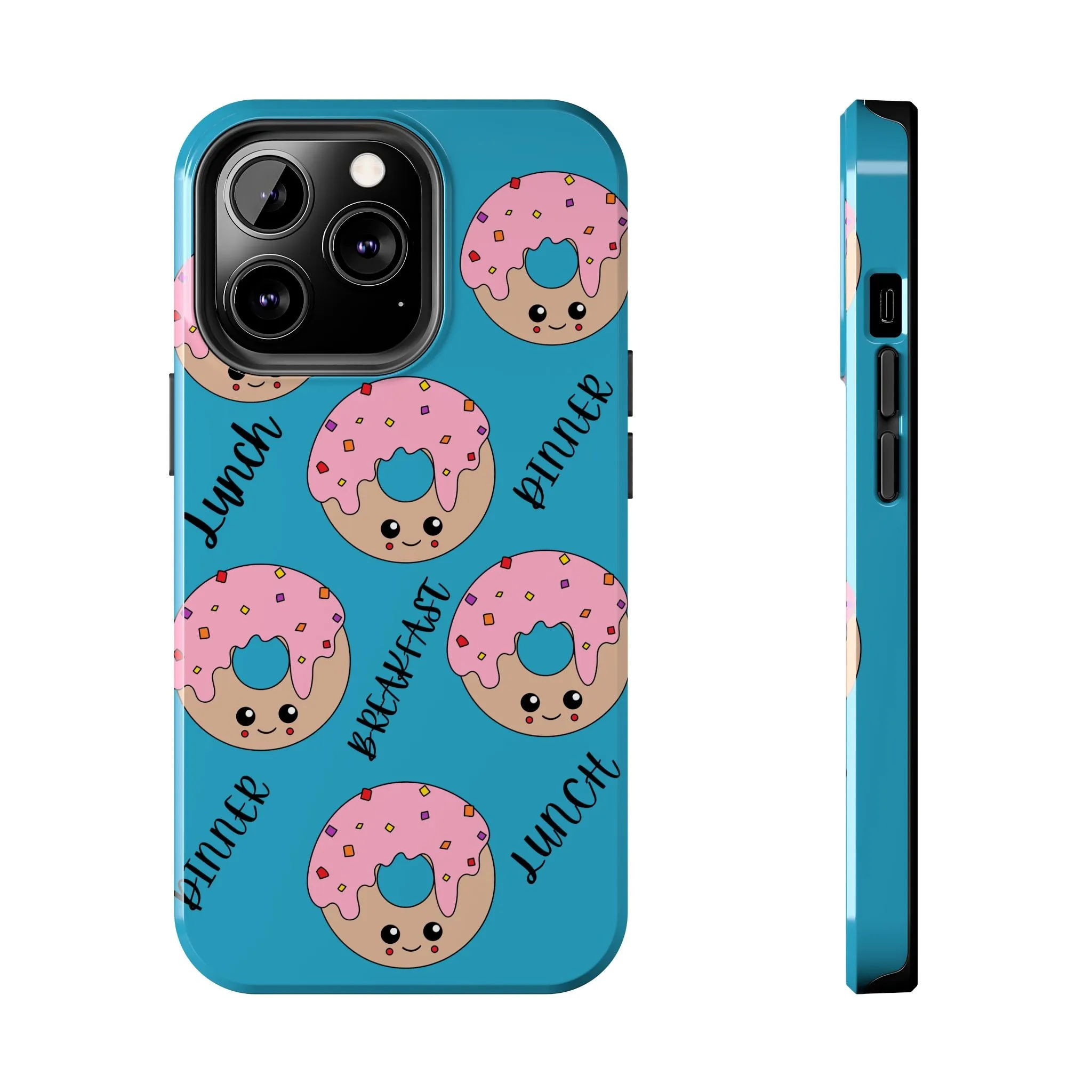 Pink Donut Tough Phone Cases