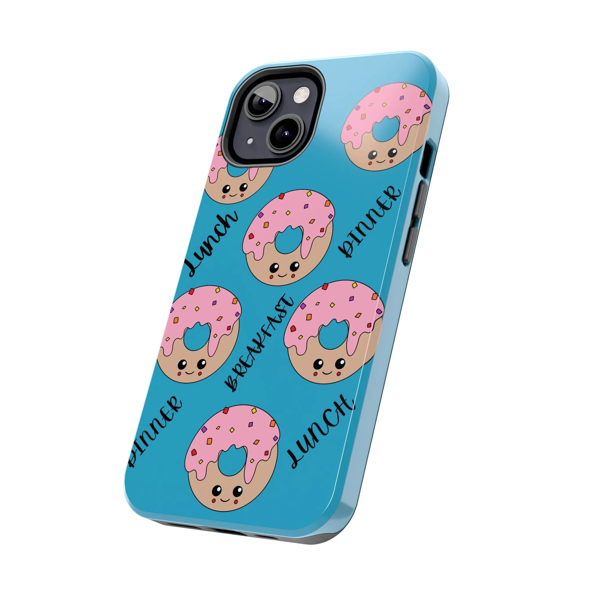 Pink Donut Tough Phone Cases