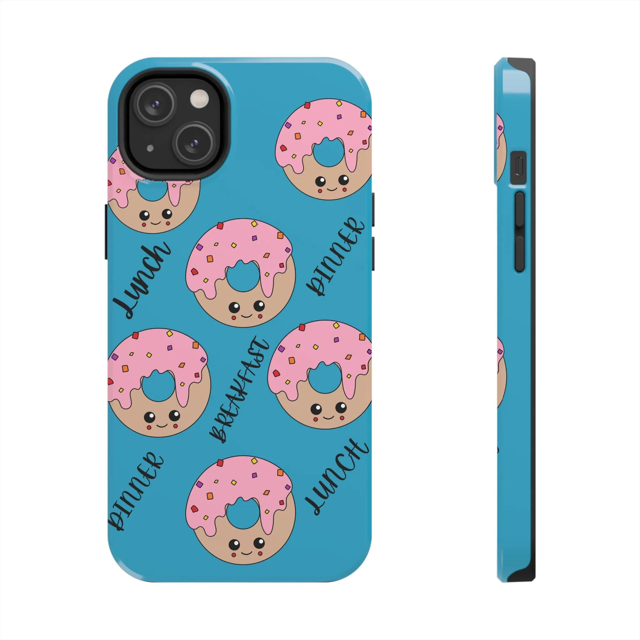 Pink Donut Tough Phone Cases