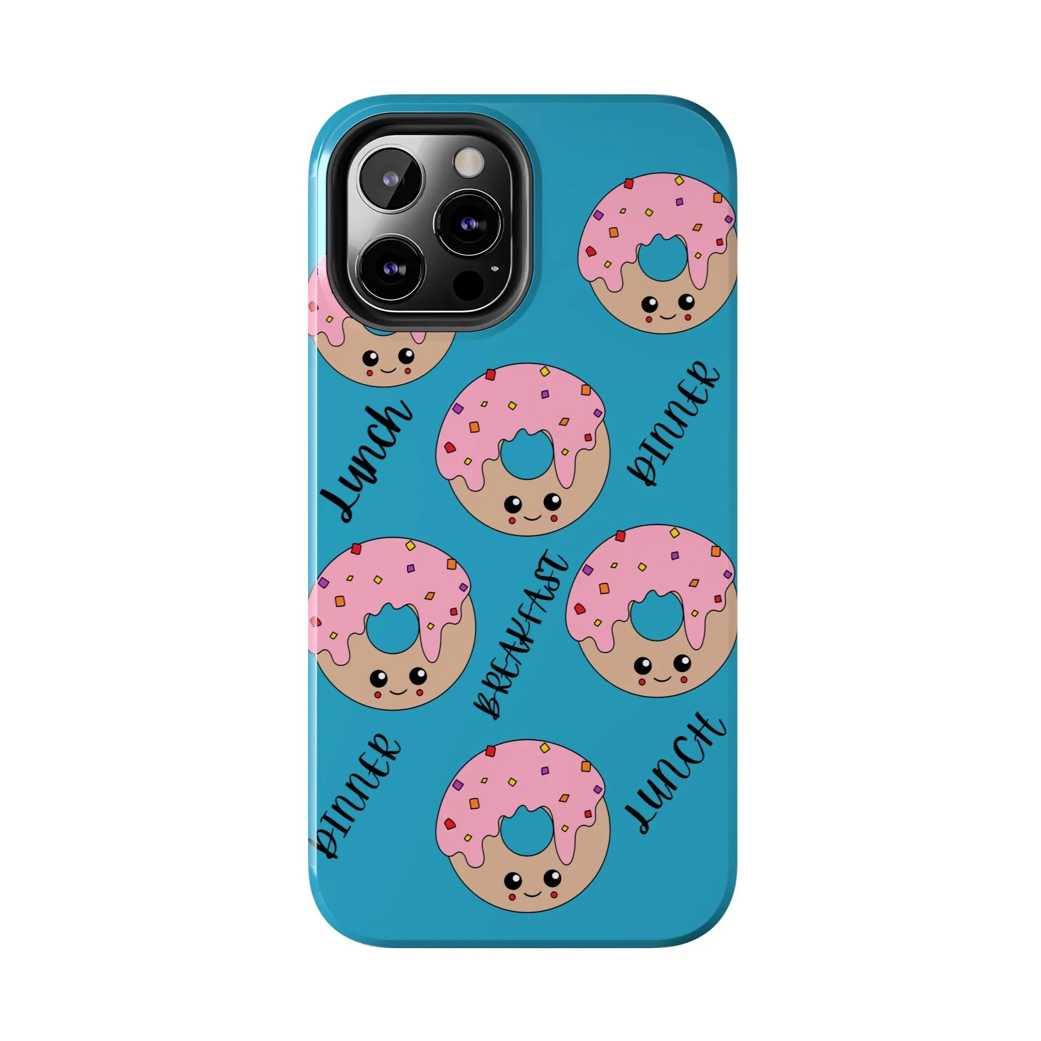 Pink Donut Tough Phone Cases