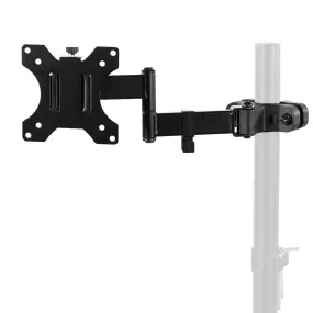 Pole Mount Monitor Arm for VESA 75x75mm and 100x100mm