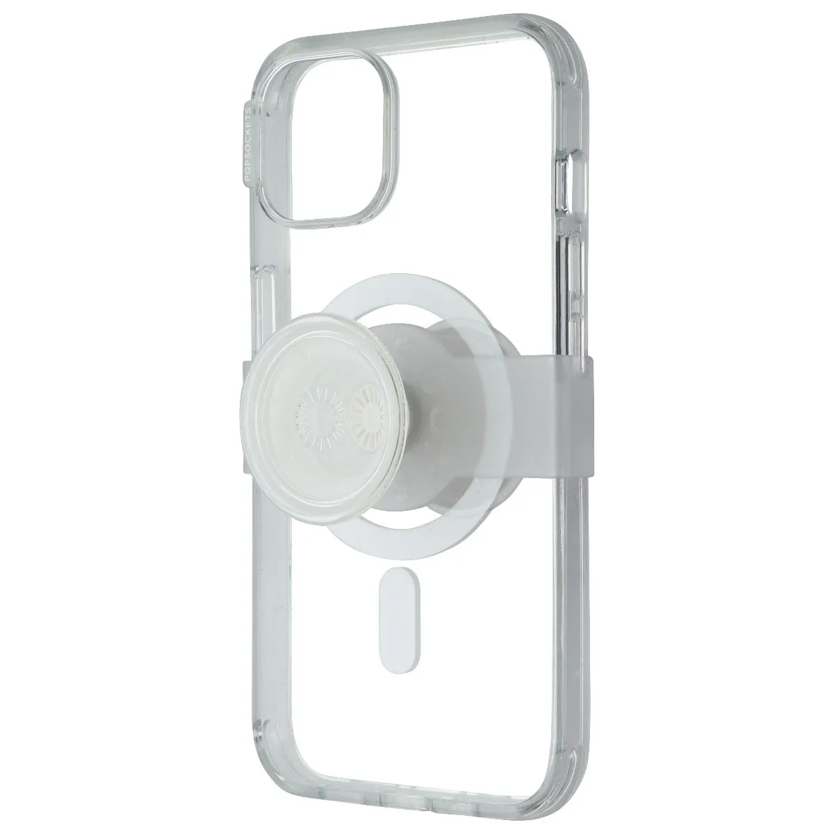 PopSockets Case for MagSafe with Grip and Slide for iPhone 14 - Clear