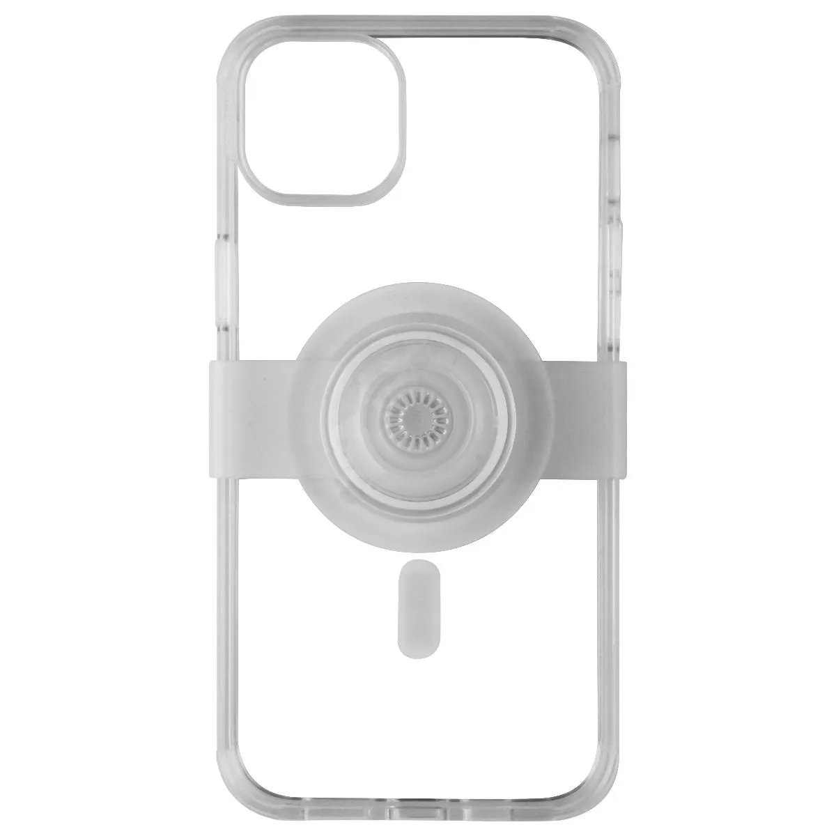 PopSockets Case for MagSafe with Grip and Slide for iPhone 14 Plus - Clear