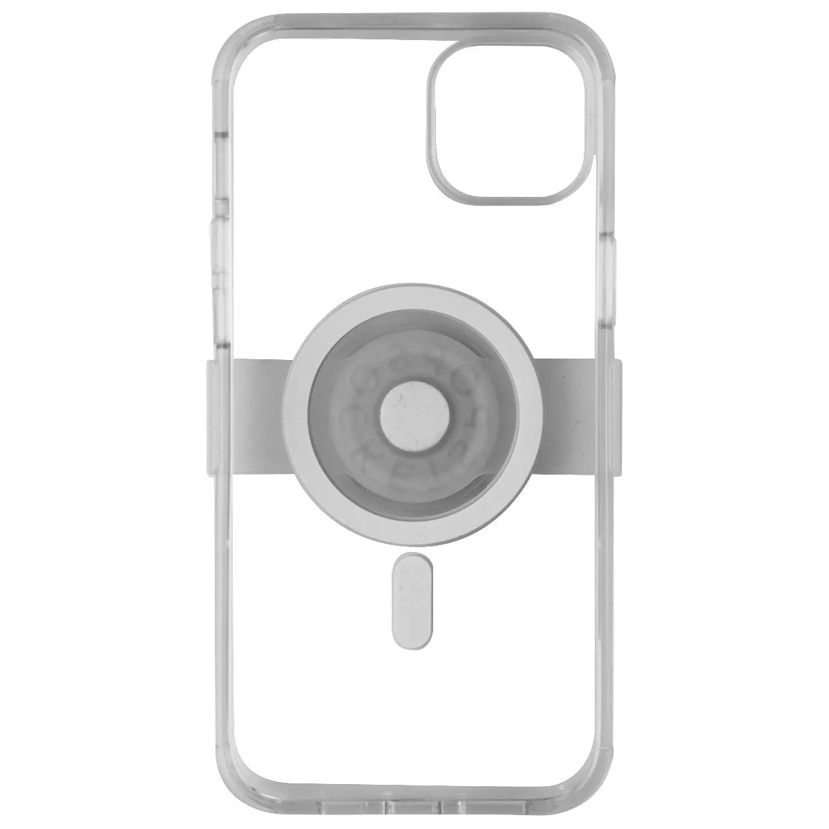 PopSockets Case for MagSafe with Grip and Slide for iPhone 14 Plus - Clear