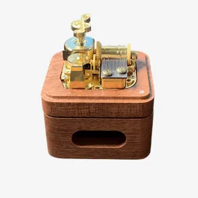 Premium Wooden Music Box with Resonance Box (Studio Ghibli Tunes Collection)