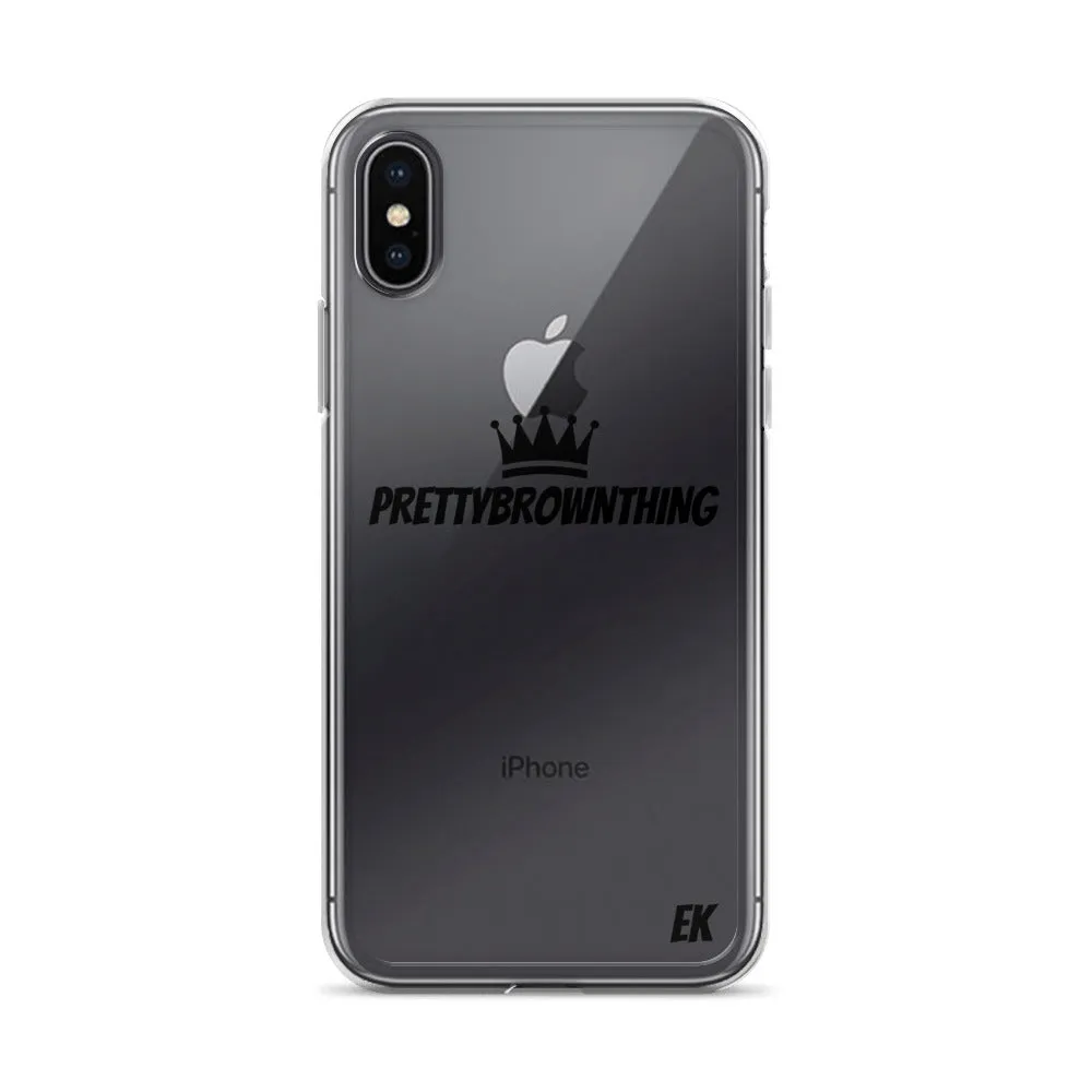 Pretty Brown Thing - iPhone Case