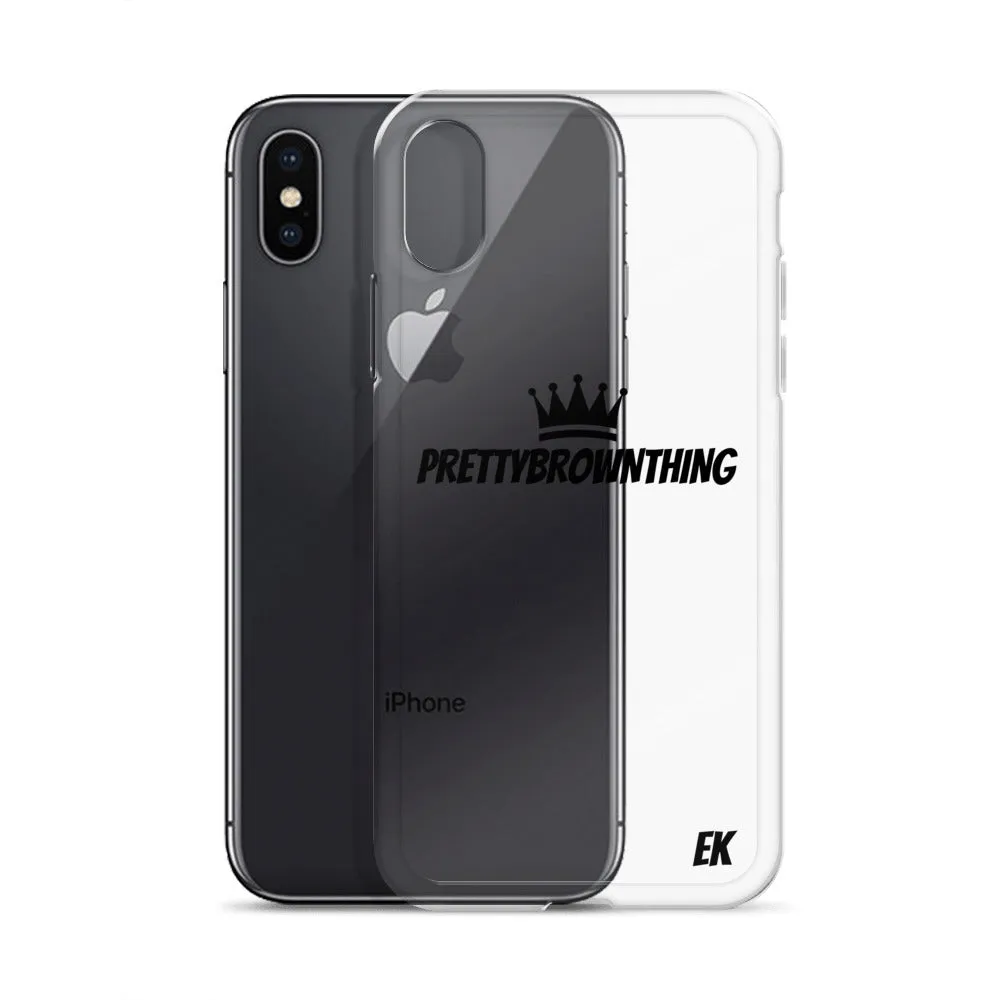 Pretty Brown Thing - iPhone Case