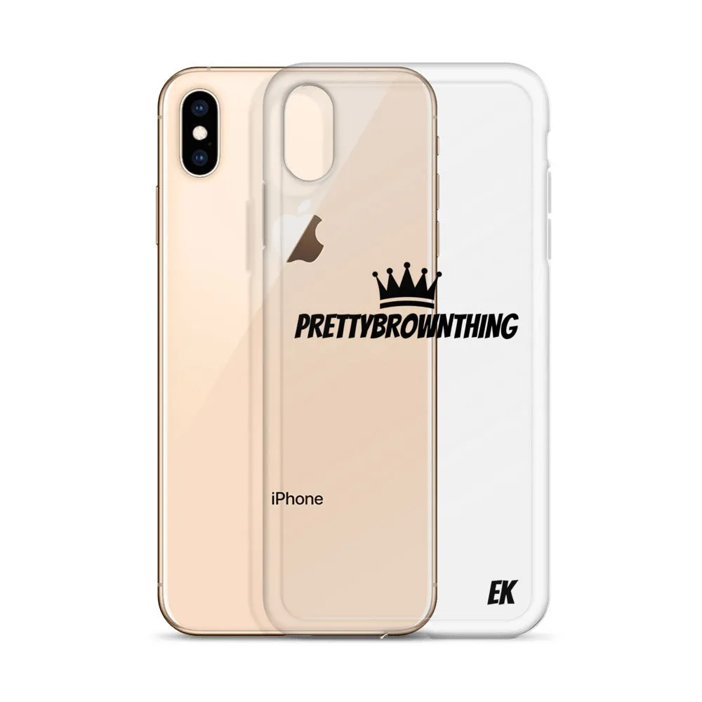 Pretty Brown Thing - iPhone Case