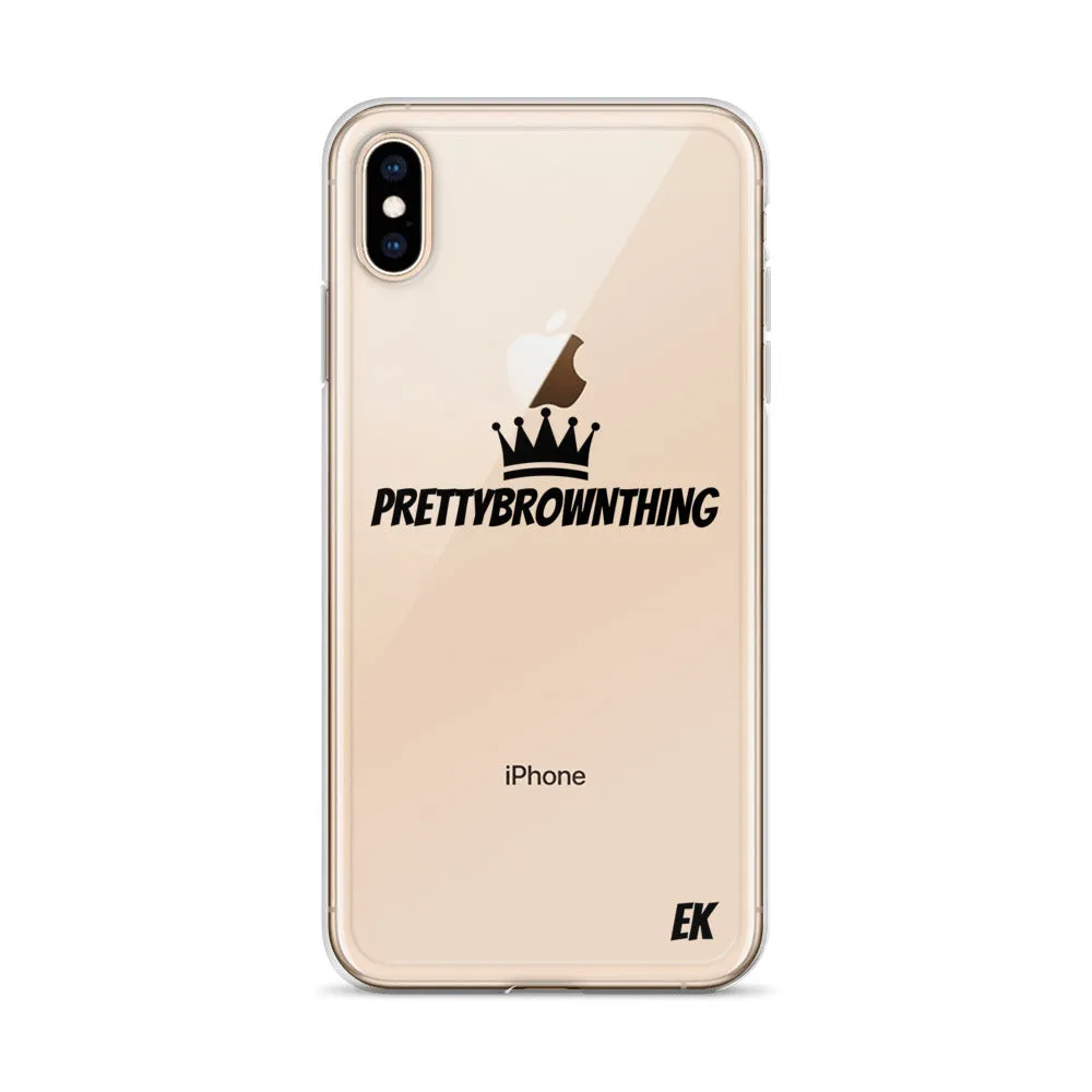 Pretty Brown Thing - iPhone Case