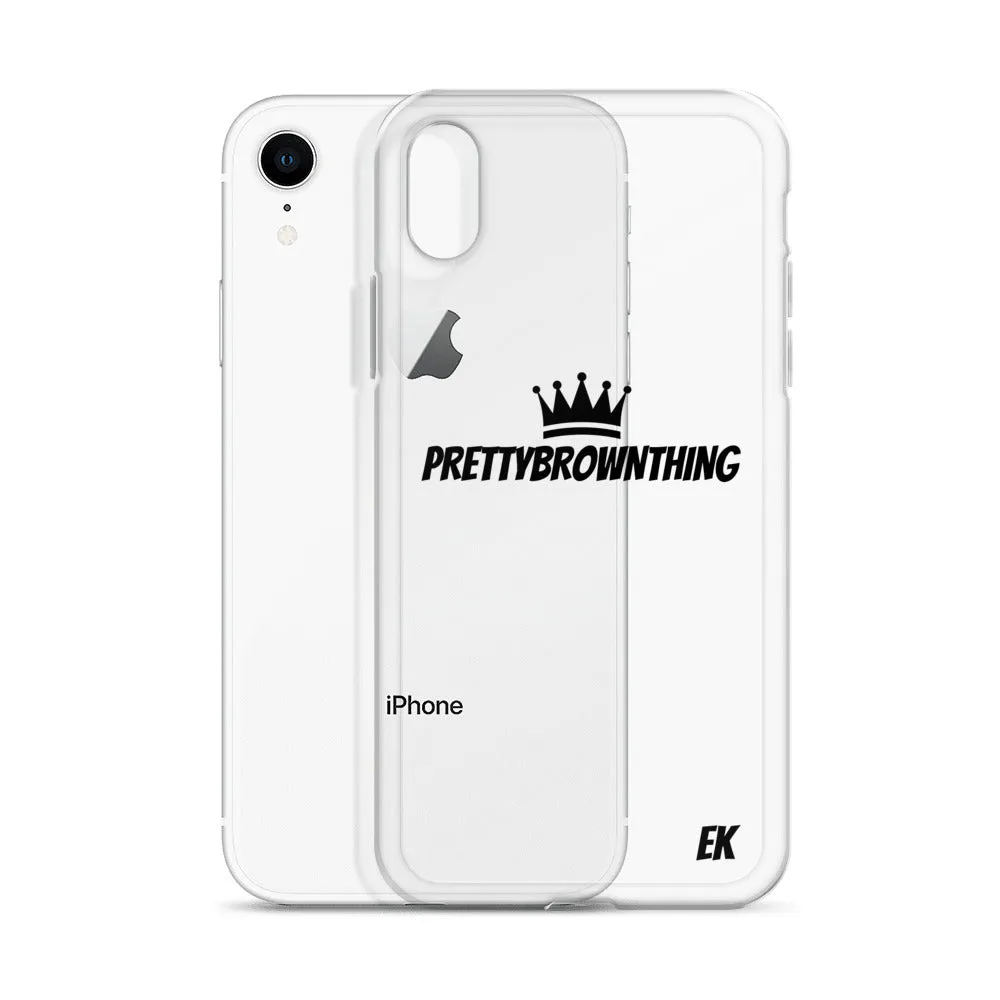 Pretty Brown Thing - iPhone Case