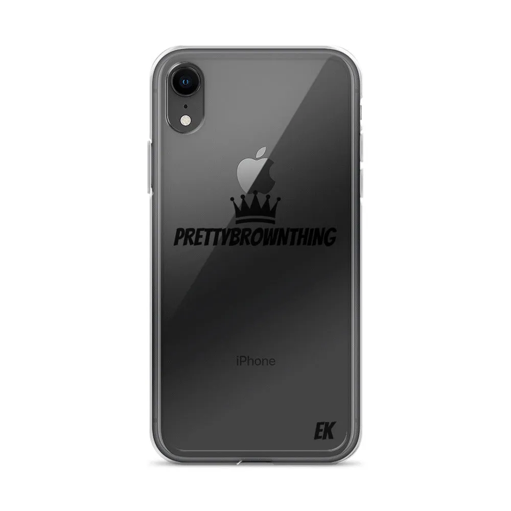 Pretty Brown Thing - iPhone Case