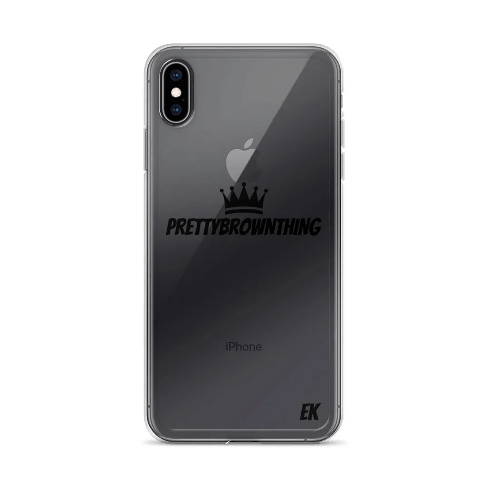 Pretty Brown Thing - iPhone Case