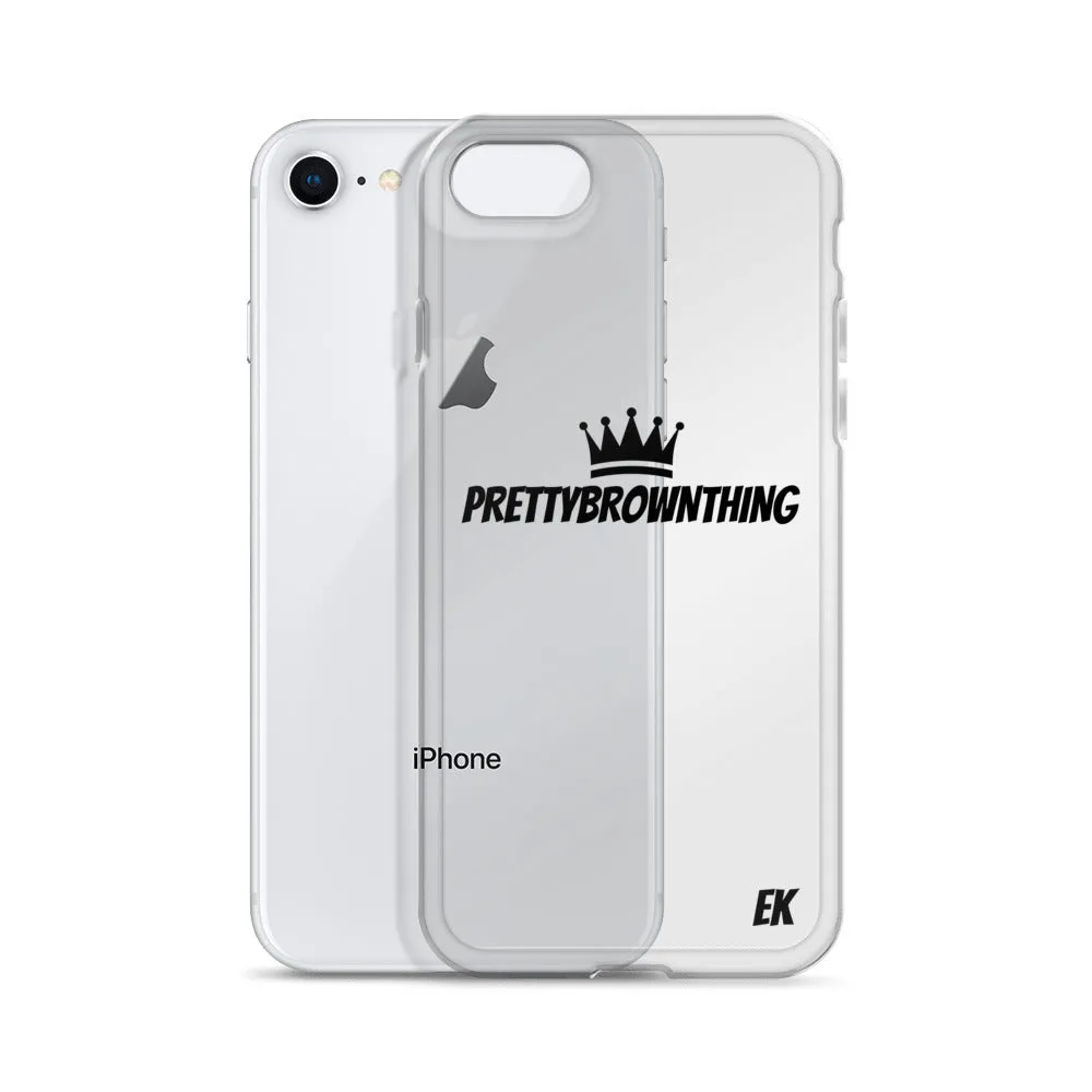 Pretty Brown Thing - iPhone Case