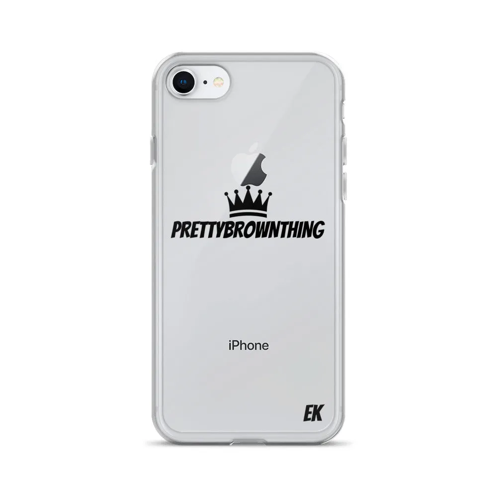 Pretty Brown Thing - iPhone Case