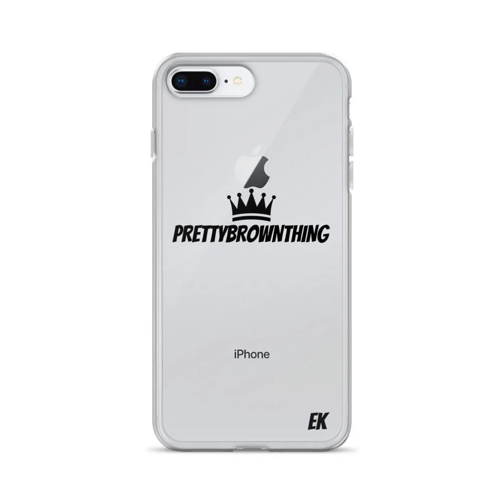 Pretty Brown Thing - iPhone Case