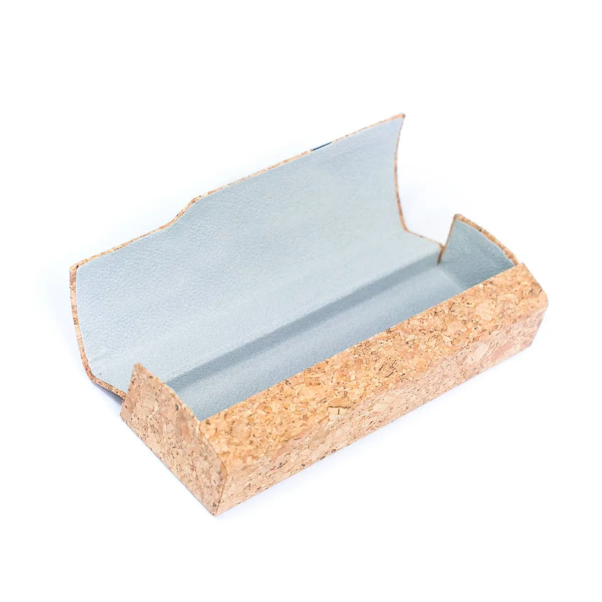 Printed cork glasses case with magnet closure L-1015