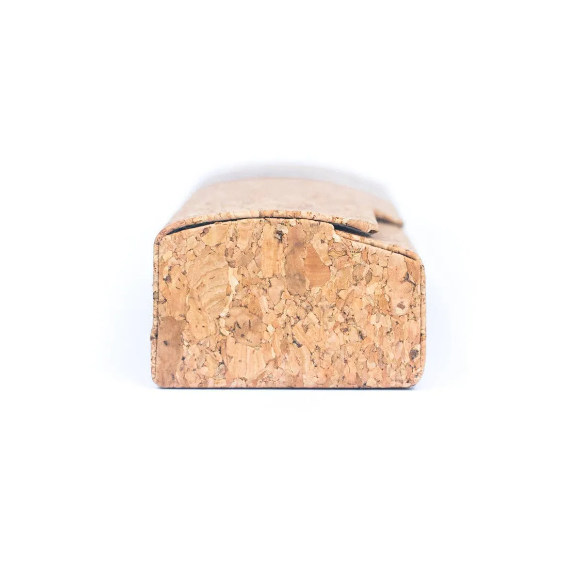 Printed cork glasses case with magnet closure L-1015