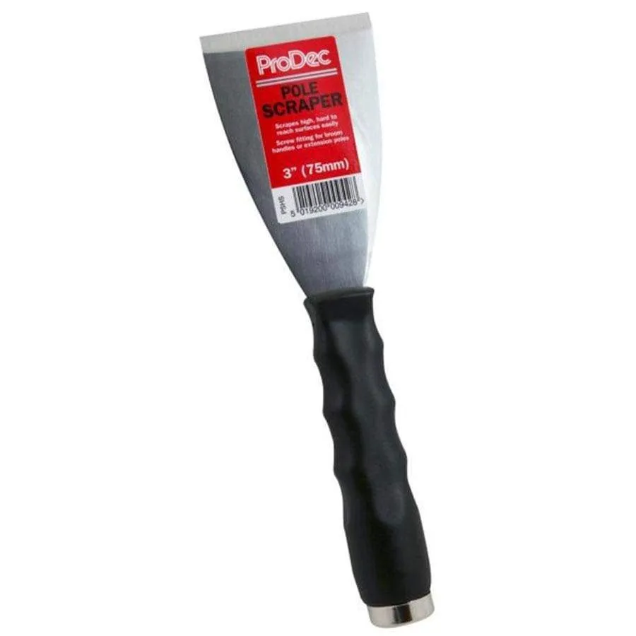 Prodec Straight Pole 3" Scraper