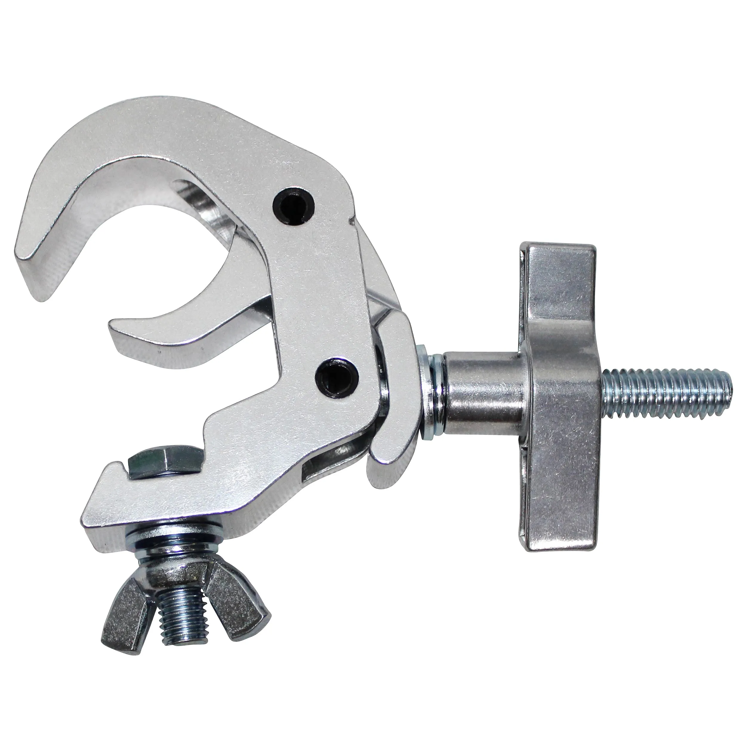 ProX T-C12 Aluminum Self-Locking M10 Clamp with Big Wing Knob for 2" Truss Tube Capacity 330 lbs.