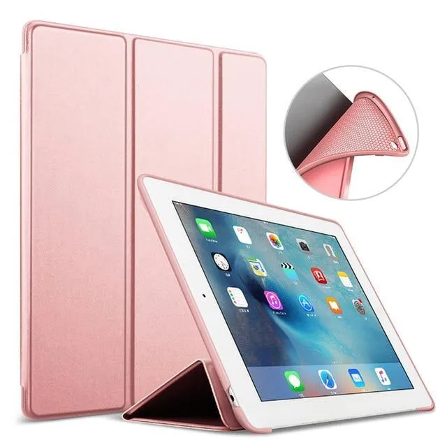 PU Protective Case Cover For Apple iPad