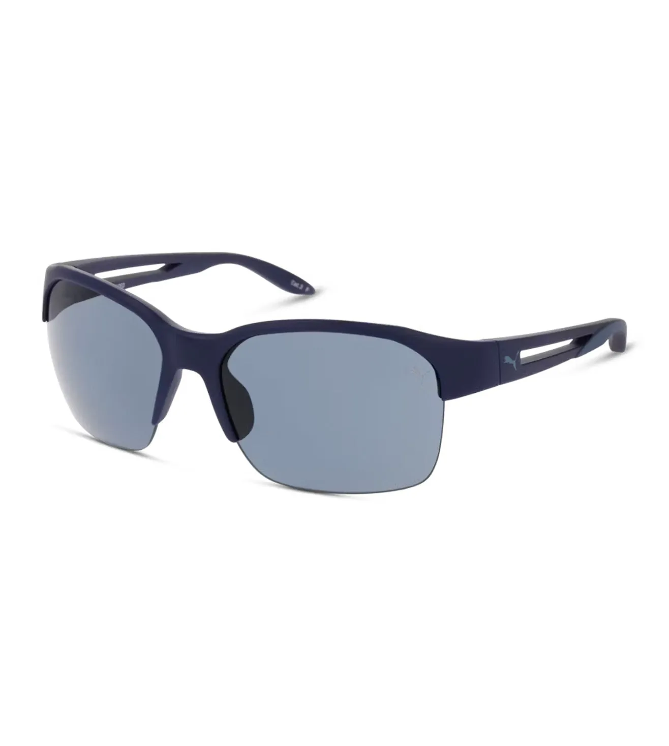 Puma Men's Blue Rectangular Sunglasses