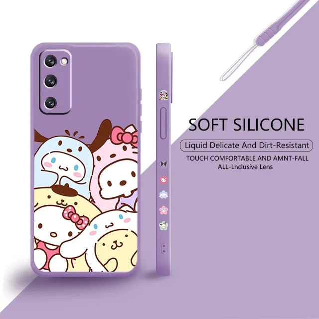 Purple Friends Samsung Phone Case