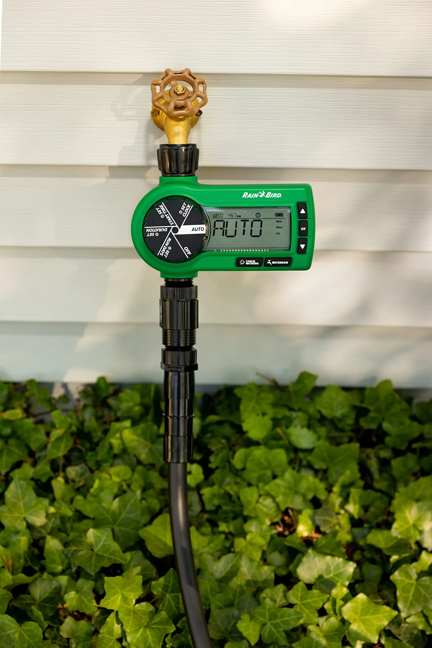 Rain Bird Digital Garden Hose Timer Easy Program & Large Display