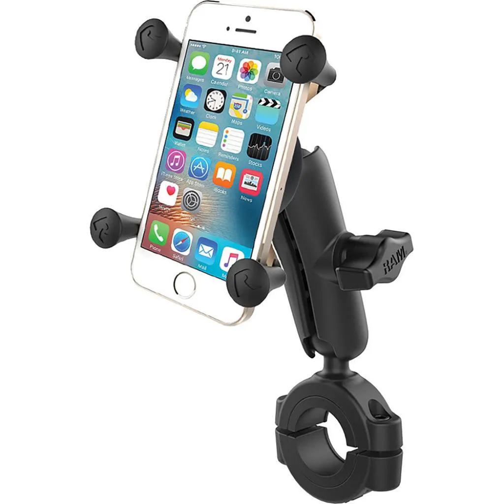 Ram X-Grip Phone Mount w/ RAM Torque Large Rail Base - Medium | RAM-B-408-112-15-UN7