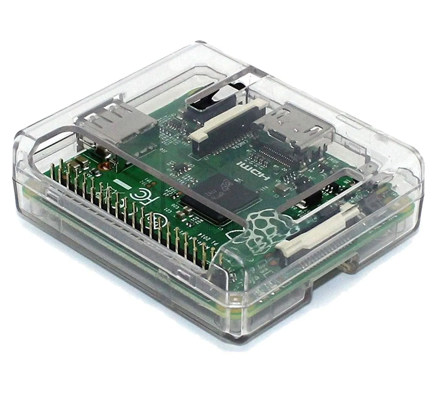 Raspberry Pi Model A  Clear Case