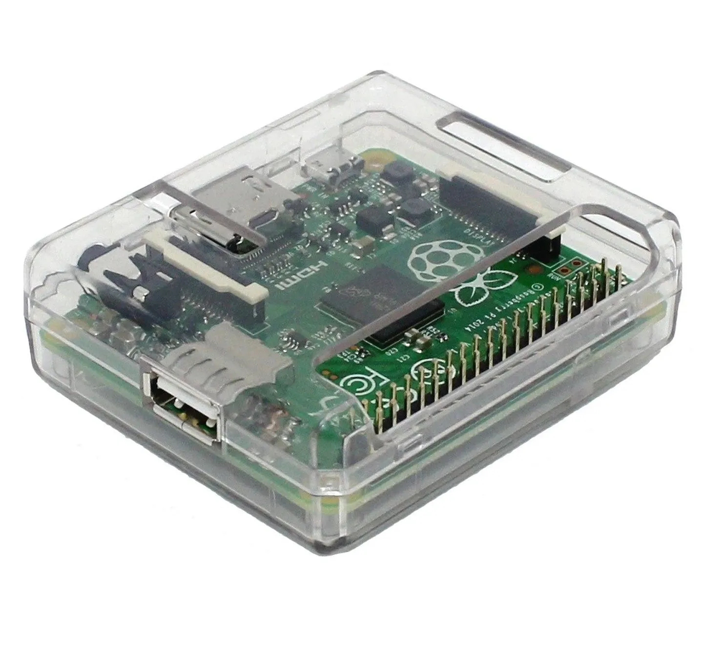 Raspberry Pi Model A  Clear Case