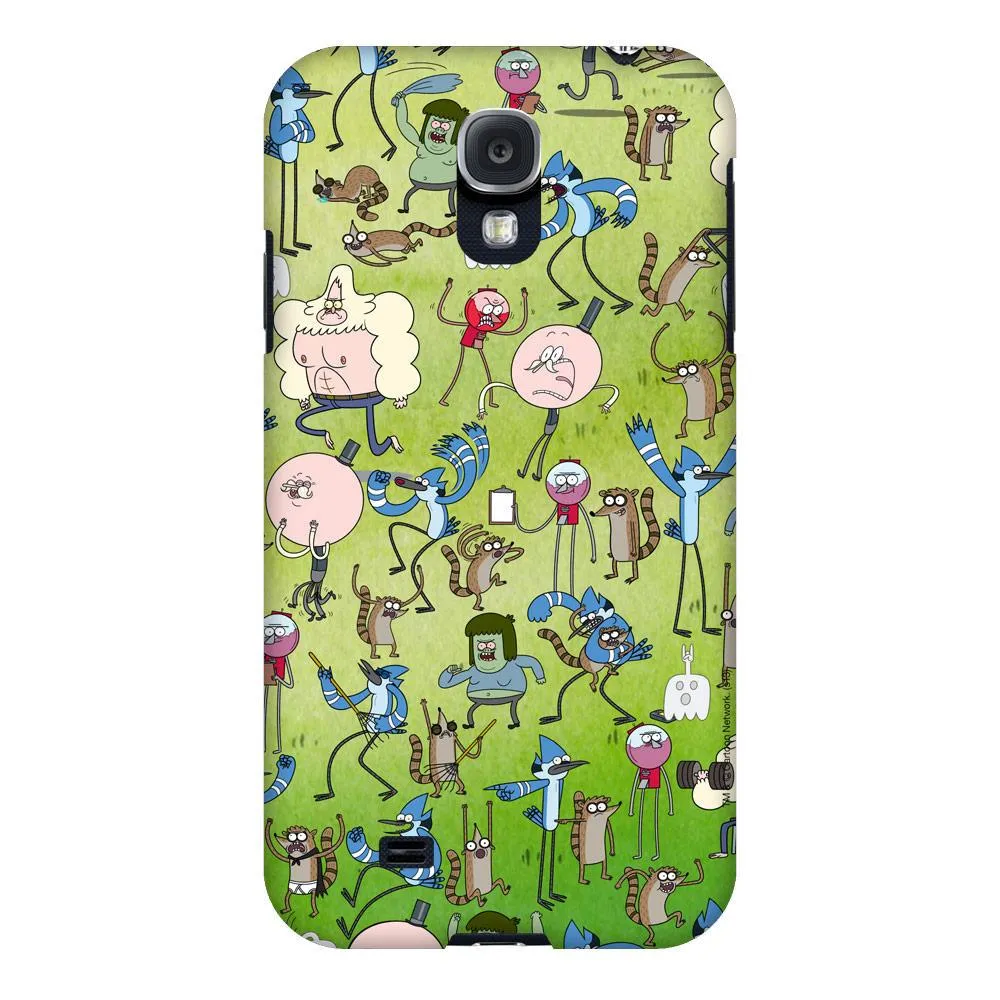 Regular Show Allover Print Cast Phone Case for iPhone and Galaxy