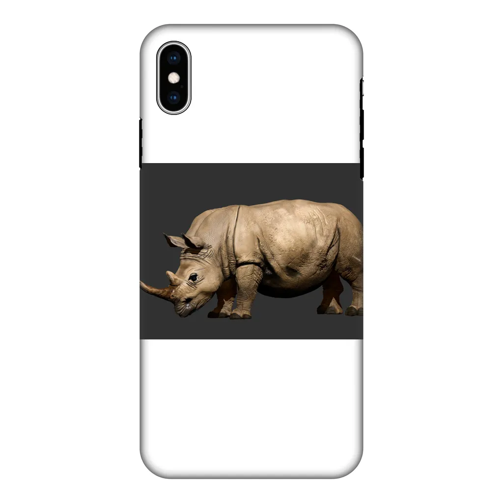 Rhino Character Fully Printed Tough Phone Case