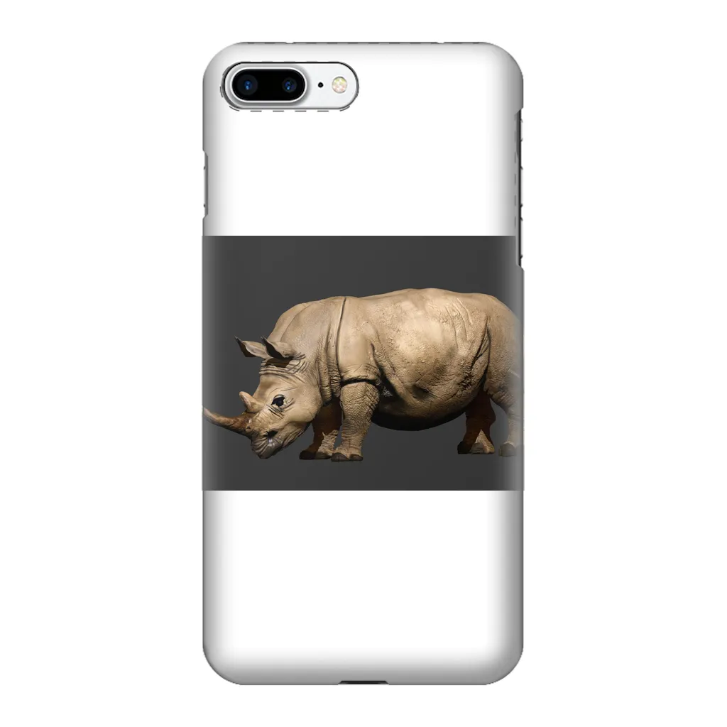 Rhino Character Fully Printed Tough Phone Case