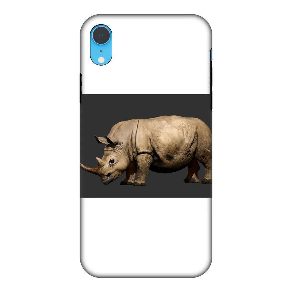 Rhino Character Fully Printed Tough Phone Case