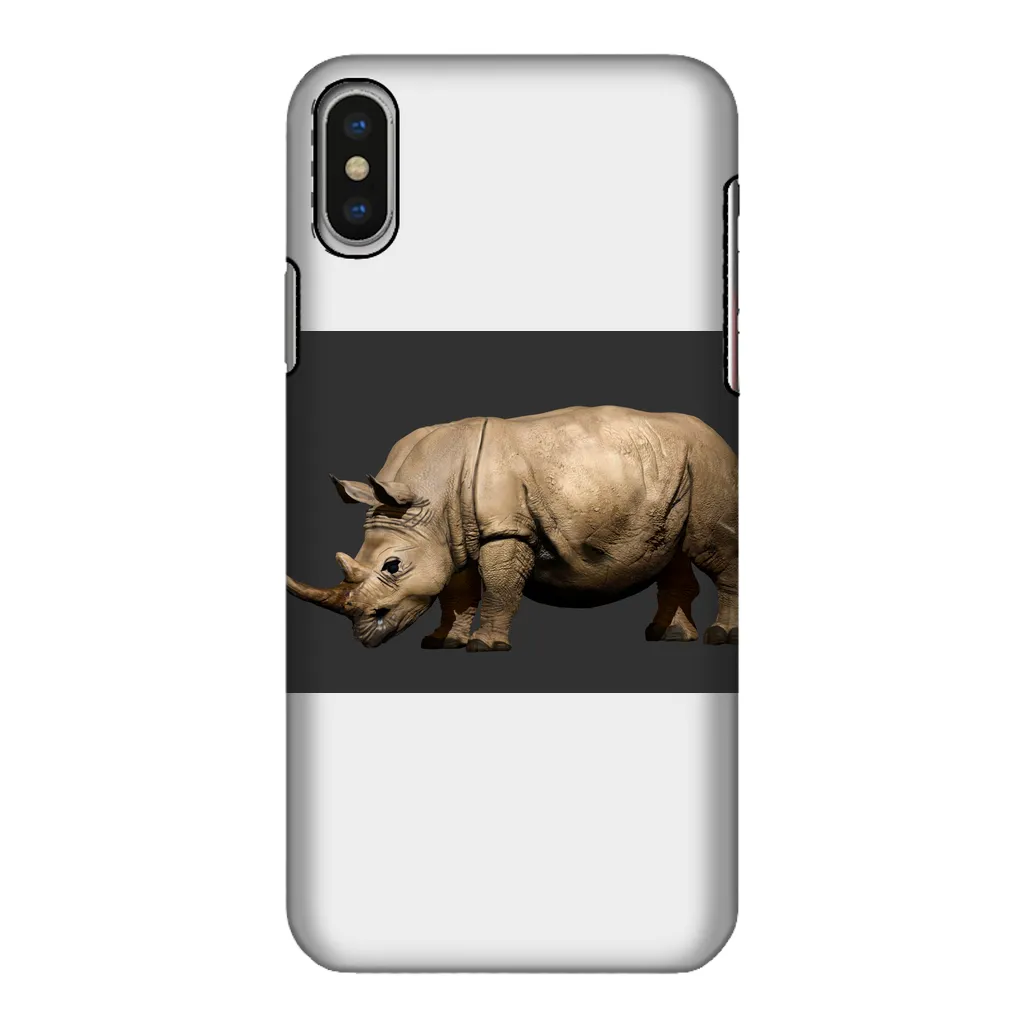 Rhino Character Fully Printed Tough Phone Case