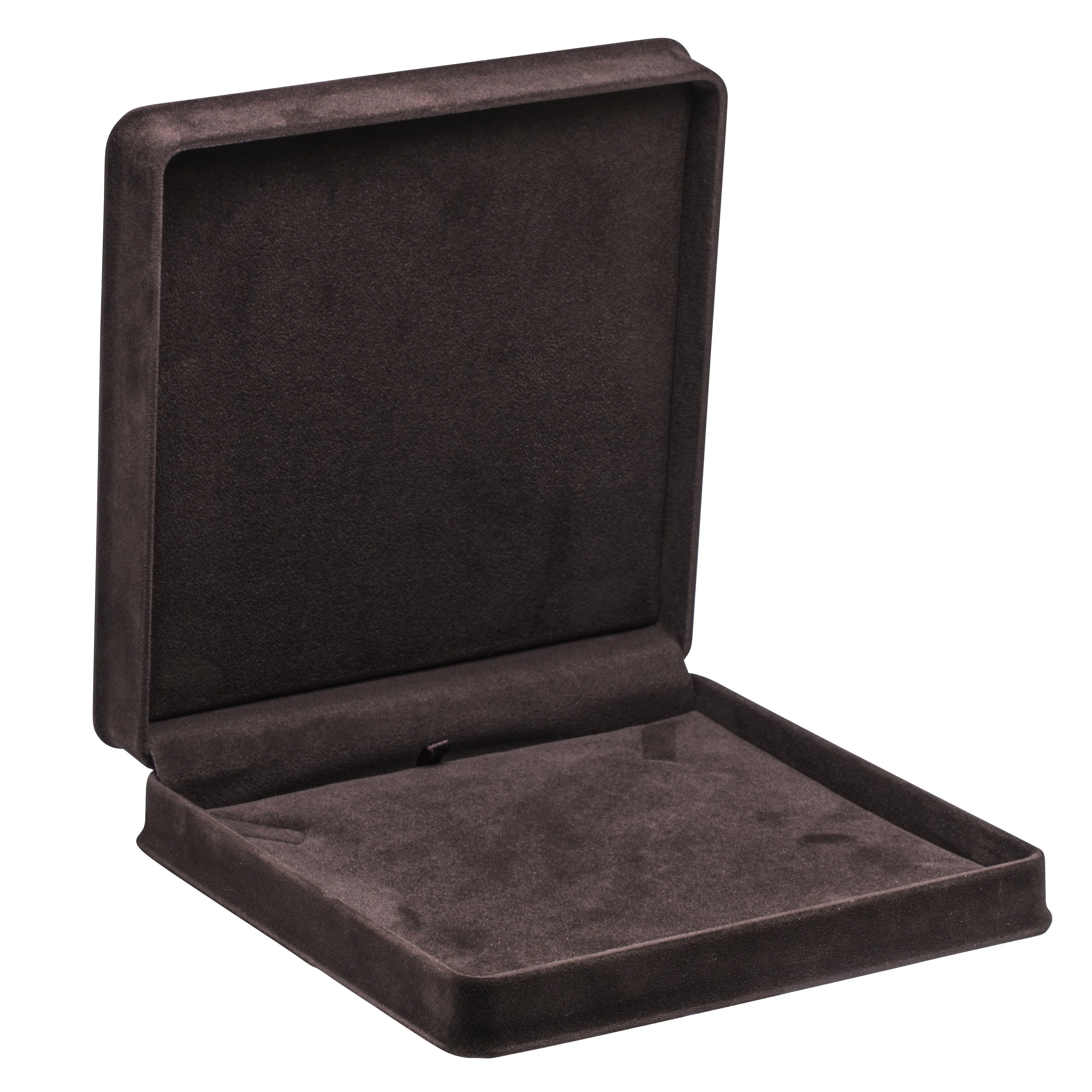 Rich Suede Necklace Box, Ornate Collection